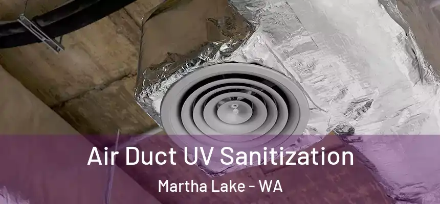 Air Duct UV Sanitization Martha Lake - WA