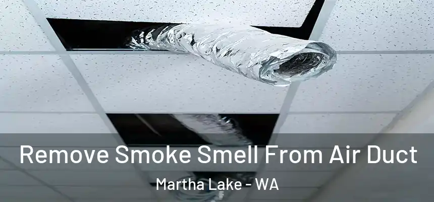  Remove Smoke Smell From Air Duct Martha Lake - WA