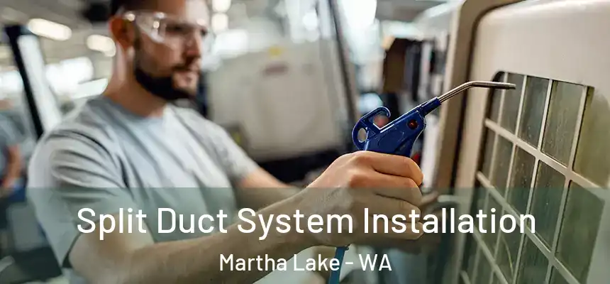  Split Duct System Installation Martha Lake - WA