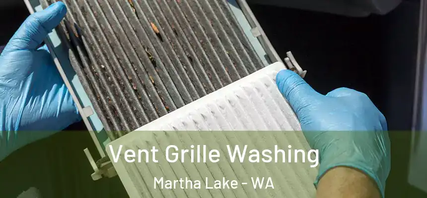 Vent Grille Washing Martha Lake - WA